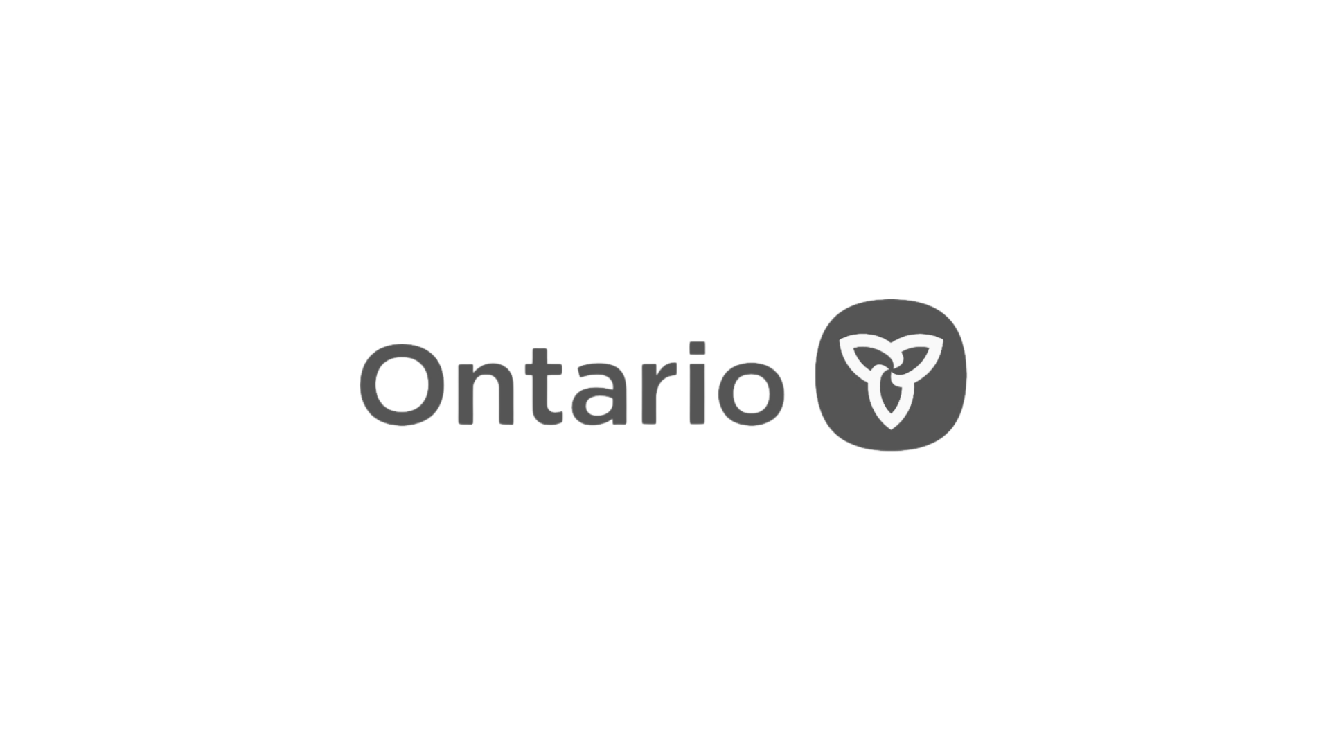Timmins Care Logo of Ontario featuring the text "Ontario" followed by a stylized trillium flower symbol inside a circular background. Cochrane District Social Services Administration Board